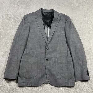 Rodd & Gunn Sport Coat Blazer Mens Small Gray Wool Blend